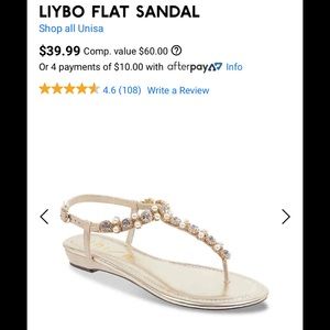unisa liybo flat sandal